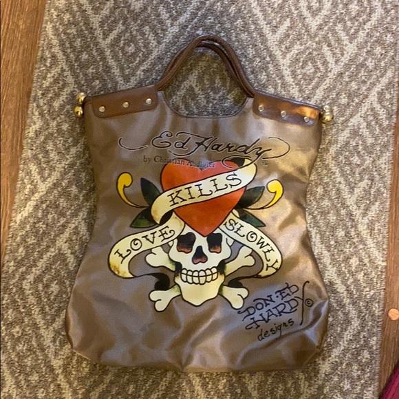 Ed Hardy Handbags - Ed Hardy shoulder bag